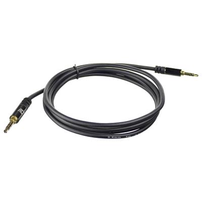 ACT 1,5 meter High Quality stereo audio aansluitkabel 3,5 mm jack male - male, Zip Bag