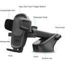 iOttie Easy One Touch 5 Dash/Windshield Mount Black