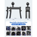 Mobilize Universal Car Holder for Round Air Vent Black