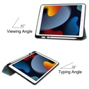 Tablet hoes geschikt voor de Apple iPad 10.2 (2021/2020/2019) - Donker Groen