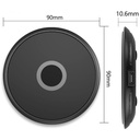 Mobilize Wireless Qi Fast Charger Flat 5W/7.5W/10W/15W Black