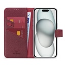 Mobilize Leather Wallet Apple iPhone 15 Brown