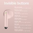 Mobilize TWS Earbuds Pastel Pink