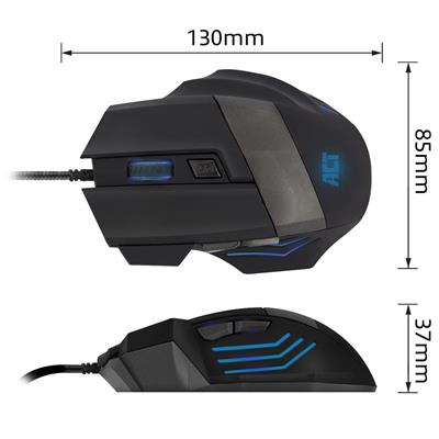 ACT Bekabelde Gaming Muis met verlichting 3200 dpi