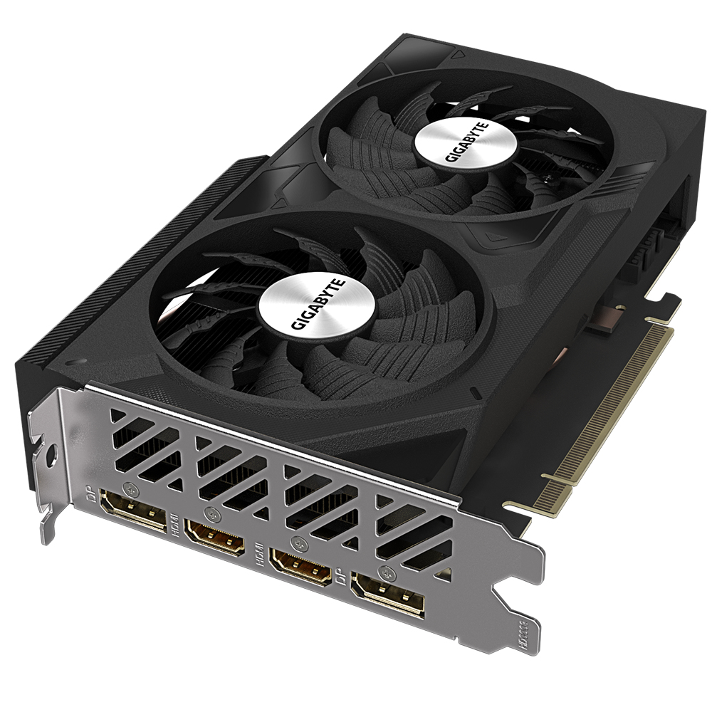Gigabyte GeForce RTX 4060 WINDFORCE OC 8G, GeForce RTX 4060, 8 GB, GDDR6, 128 Bit, 7680 x 4320 Pixels, PCI Express 4.0