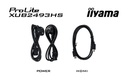 iiyama ProLite XUB2493HS-B6 computer monitor 60,5 cm (23.8")
