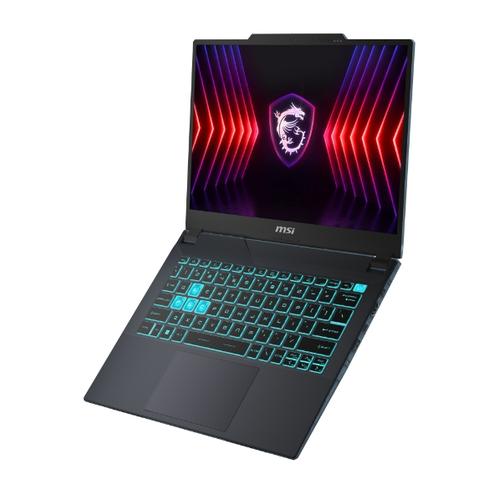 MSI Cyborg 14 A13VE-016NL Intel® Core™ i7 i7-13620H Laptop 35,6 cm (14") Full HD+ 16 GB DDR5-SDRAM 512 GB SSD NVIDIA GeForce RTX 4050 Wi-Fi 6E (802.11ax) Windows 11 Home Zwart