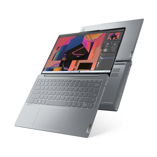 Lenovo Yoga Slim 6 14APU8 AMD Ryzen™ 7 7840U Laptop 35,6 cm (14") WUXGA 16 GB LPDDR5-SDRAM 1 TB SSD Wi-Fi 6E (802.11ax) Windows 11 Home Grijs