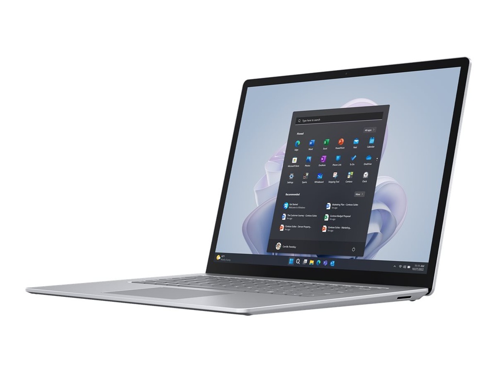 Microsoft Surface Laptop 5 Platina i5, 8GB, 256GB, 13.5", FHD, W11P