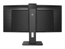 Philips P Line 346P1CRH/00 - 86,4 cm (34") - 3440 x 1440 Pixels - UltraWide Quad HD - LED - 4 ms - Zwart