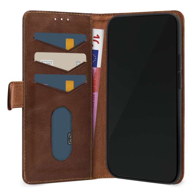Mobilize Leather Wallet Samsung Galaxy A36 5G/A56 5G Brown