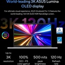 ASUS Vivobook Pro 15 OLED N6506CU-MA039WS, 15.6", Core Ultra 7, RTX 4050 