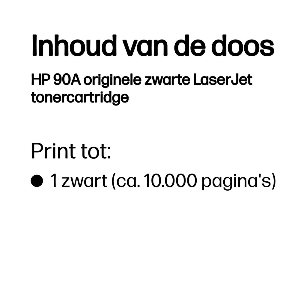 HP 90A originele zwarte LaserJet tonerca-4