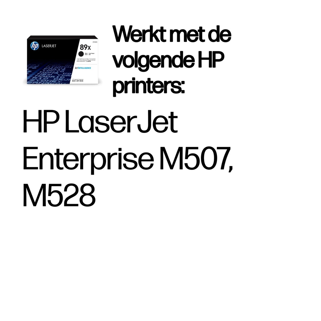 HP 89X originele high-capacity zwarte La-3