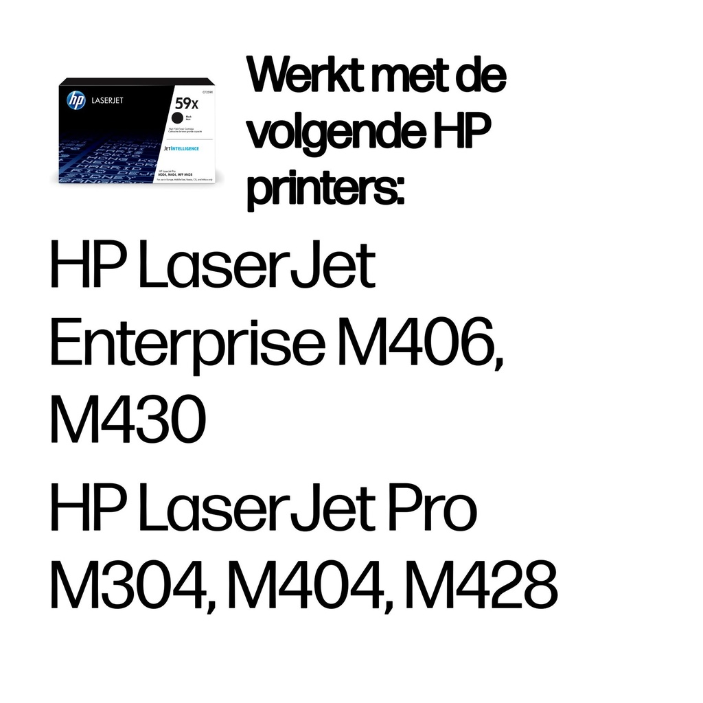 HP 59X originele high-capacity zwarte La-3