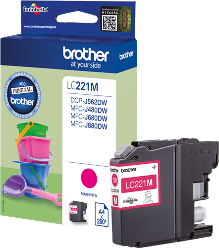 Brother LC-221M Magenta