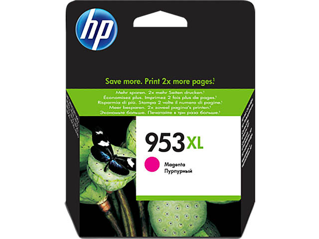 HP 953XL Origineel Inkt Cartridge - Magenta