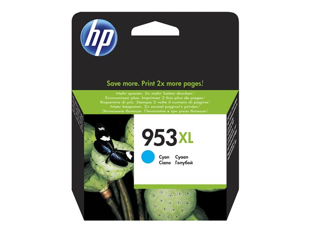 HP 953XL Origineel Inkt Cartridge - Cyaan
