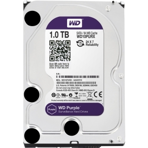 WD Purple 1 TB 3.5" Internal Hard Drive - SATA - 64 MB Buffer