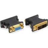 Ewent VGA-adapter HD-15 (V) naar DVI-A (M)