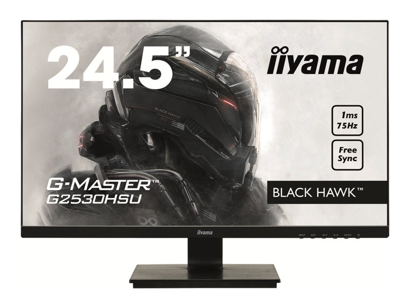 Iiyama G-Master Black Hawk G2530HSU-B1 Zwart