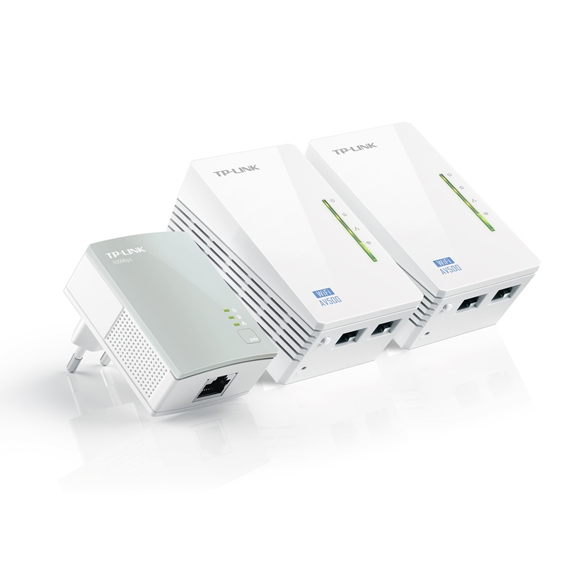 TP-Link Powerline Extender Starter Kit 300 Mbps AV500 Wireless N