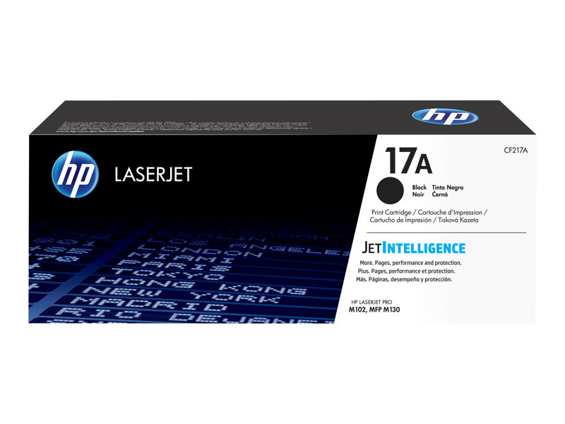 HP 17A Original LaserJet Toner Cartridge Zwart
