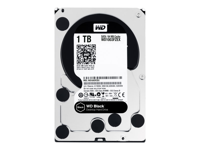 WD Black 1TB Performance Hard Drive WD1003FZEX