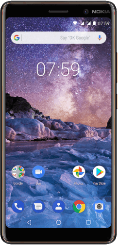 Nokia 7 Plus Zwart