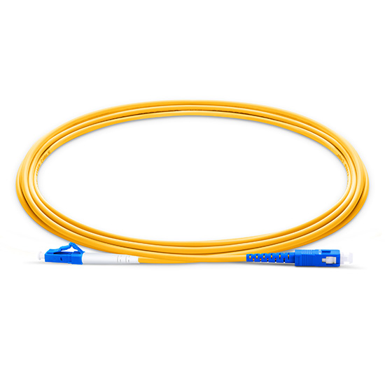 Patchkabel OS2 LC-SC 9/125, 0,5m - Simplex