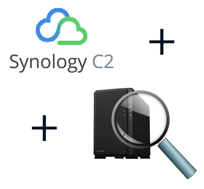 Synology C2 Backup capaciteit 100GB + Nas monitoring en SSL