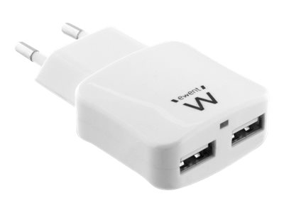 Ewent EW1302 2-Poorts Smart USB Lader 2.4A