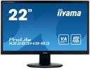 Iiyama ProLite X2283HS-B3 Zwart