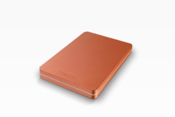 Toshiba Canvio Alu 2TB Rood