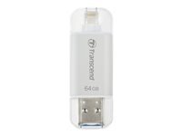 TRANSCEND JetDrive Go 300S 64GB Lightning USB 3.1 Flash Drive