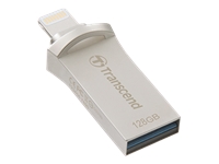 TRANSCEND JetDrive Go 300 128GB silver Plating