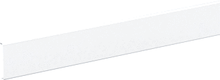 Stago deksel voor wandgoot 1,5 meter Ral 9010 80mm