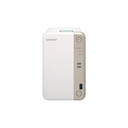 QNAP TS-251B Ethernet LAN Toren Wit NAS