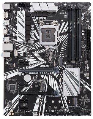 Asus Prime Z390-P Moederbord H4 LGA-1151