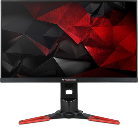 Acer Predator XB271HU (TN) Rood, Zwart
