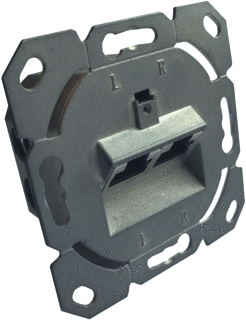 cat6a wandcontactdoos - inbouw