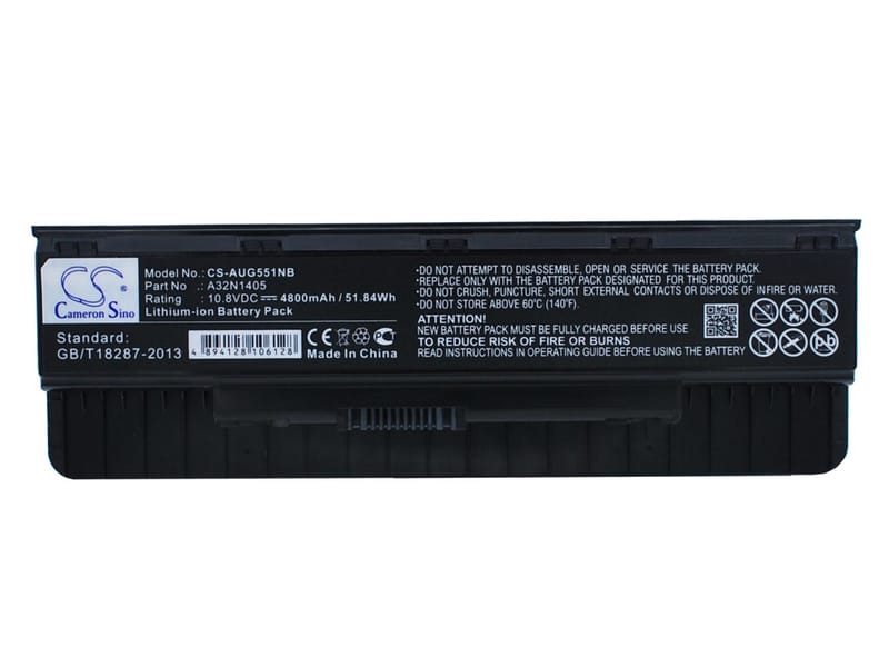 Laptop Accu 10.8V 52Wh 4800mAh voor Asus N751JX-T7197T