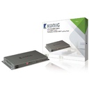 4 x 4-Poorts HDMI Matrix Donkergrijs
