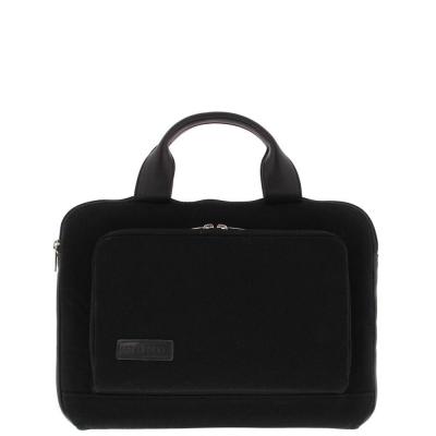 Bond 14 inch canvas sleeve with front pocket and top handle