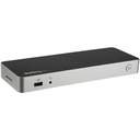 StarTech.com USB-C Dual-4K docking station voor laptops - 60W USB Power Delivery - SD kaartlezer