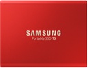 SAMSUNG SSD T5 External 500GB USB3.1 Red
