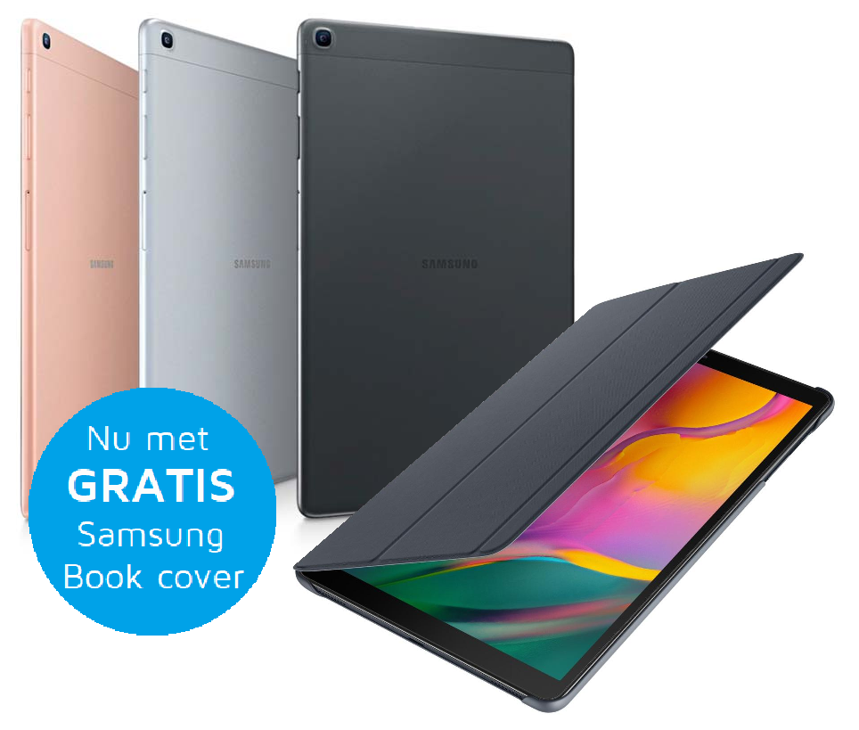 Samsung Galaxy Tab A 10.1 32GB Black + BookCover black