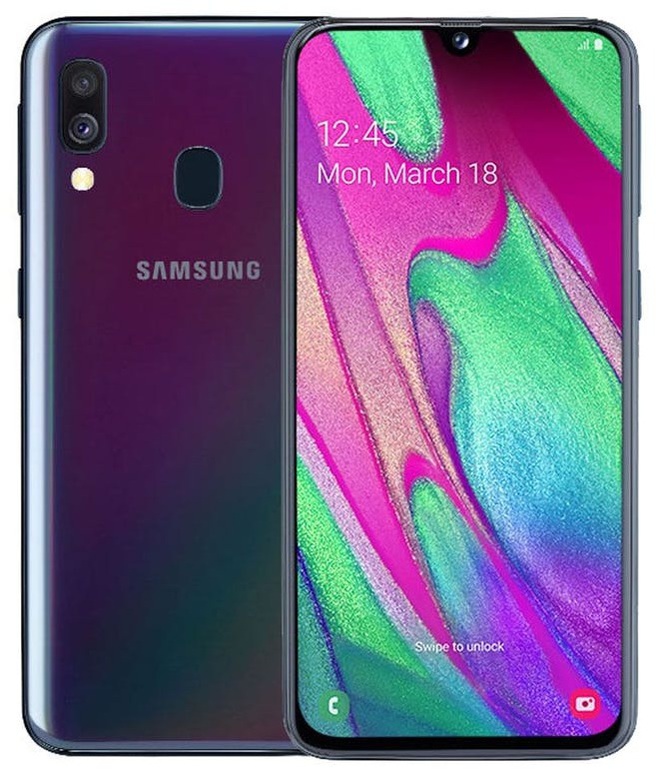 Samsung Galaxy A40 Blauw
