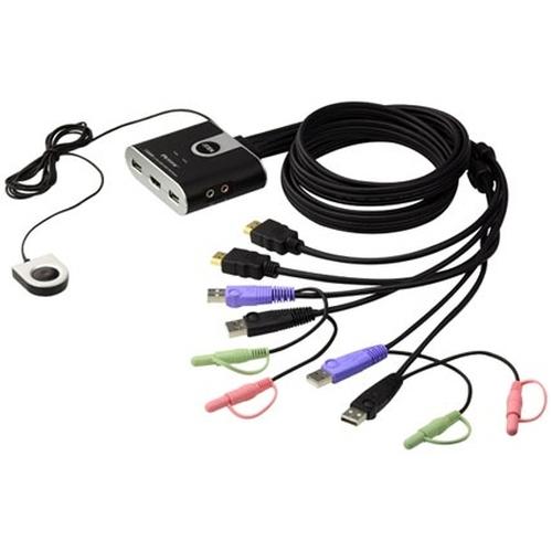 Aten CS692 KVM-switch HDMI USB Zwart