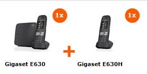 GIGASET E630 DUO (Gigaset E630 + E630Hx)
